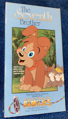 The Seventh Brother (VHS, 1994) Christian Animated Feature Films