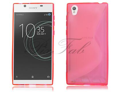 REY Cover In Gel TPU Trasparente Per Sony Xperia L1, Ultra Sottile - Foto 3