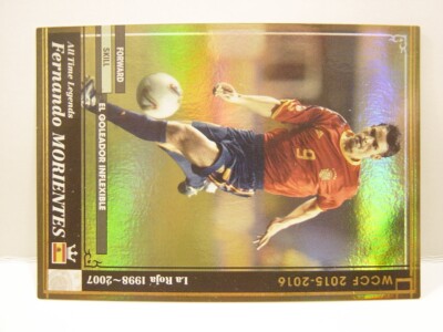 wccf ATLE モリエンテス Panini WCCF 2015-16 ATLE Fernando Morientes 1976 Spain No.9