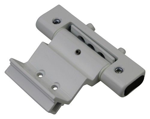 Mila Ideal Pendulum Rebate Butt Hinge uPVC Door Double Glazing White 9,11 & 13mm - Picture 2 of 6