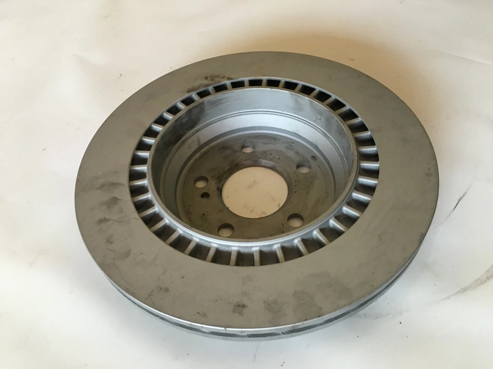 1 Rear Disc Brake Rotor Zimmermann 400 3661 20 For 2007-2013 Mercedes Benz S550 - Image 3 of 4