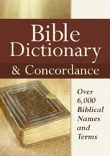 Bible Dictionary & Concordance - Hardcover By Castle Books - GOOD