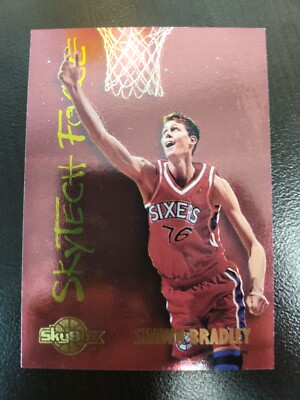 1994-95 Skybox Premium Shawn Bradley SKYTECH FORCE card #SF4
