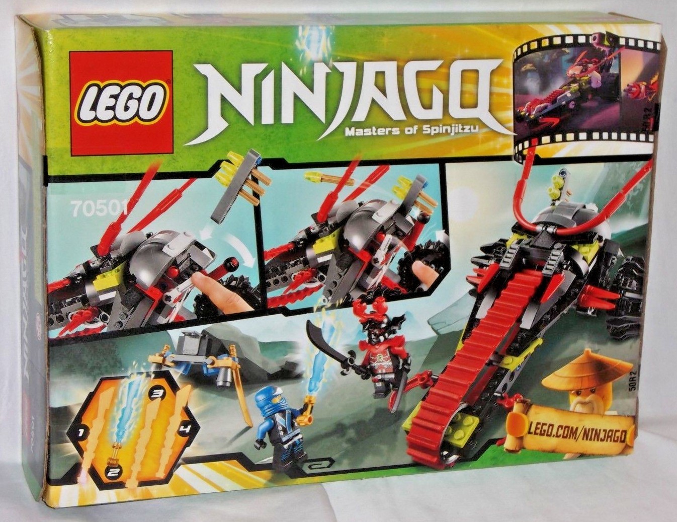 lego ninjago warrior bike