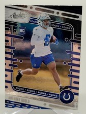 2024 PANINI ABSOLUTE ANTHONY GOULD ROOKIE FOOTBALL CARD COLTS NFL donruss 192