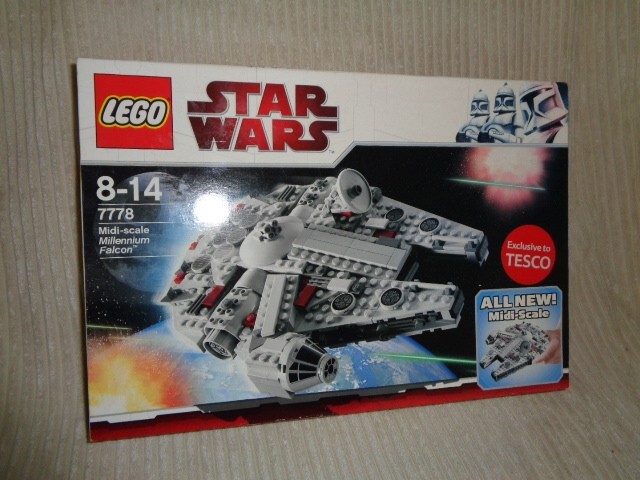 LEGO STAR WARS 7778 MIDI-SCALE MILLENIUM FALCON NEW AND SEALED