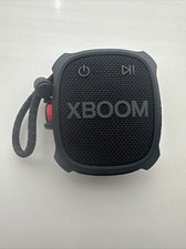 LG XBOOM XG2TBK Portable Bluetooth Speaker Military Grade 10-Hour Battery