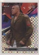 2021 Topps Finest WWE X-Fractor Dabba-Kato Commander Azeez #50 0a2