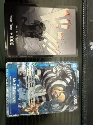 Mr. 3 (Galdino) Alternate Art And Luffy Don Card op-16