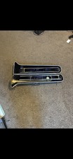 C.G. Conn trombone with hard shell case