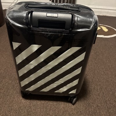 Off-White Quote Spinner Carry-On Suitcase  For Travel  Virgil Abloh 20x14x9