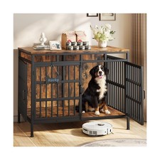 47 Inch Dog Crate Furniture, Heavy Duty Dogs Kennel for Small Medium Large Do...