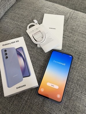 Samsung Galaxy A54 5G 128GB Lila 8GB RAM 6,4'' Android 50MP MicroSDXC