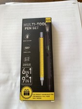 6 in 1 and 9 in 1 Multi-Tool Pen Set