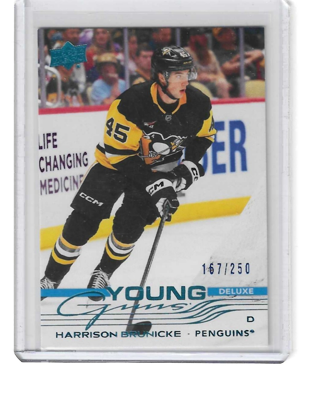 2025-26 Upper Deck Series 2 Young Guns Deluxe 167/250 Harrison Brunicke #474