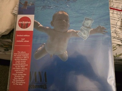 Nirvana -  Nevermind (Silver Color Vinyl LP Record)