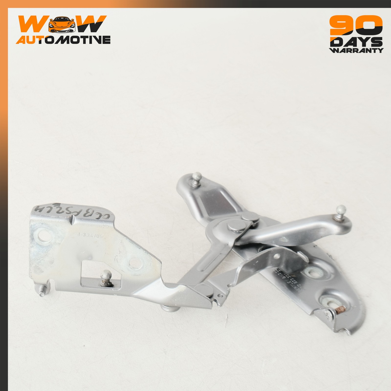04-13 BENTLEY CONTINENTAL FLYING SPUR GTC FRONT LEFT RIGHT HOOD HINGE SET OEM