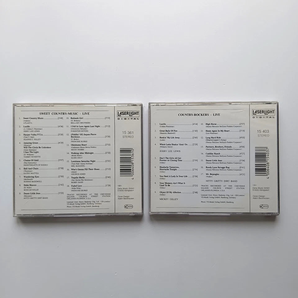 Country Music Rockers Live CD 1991 Delta Music Germany - Bild 4 von 4