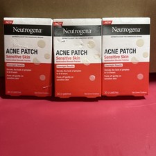 3 X NEUTROGENA HYDROCOLLOID BLEMISH SENSITIVE SKIN ACNE PATCH - 30 X 3 COUNT 90