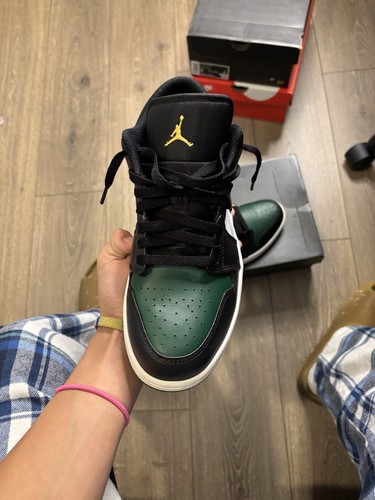 Nike Air Jordan 1 Low Men's Green Toe - Bild 3 von 9