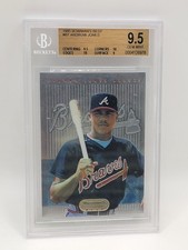 ANDRUW JONES 1995 Bowman's Best BLUE Rookie Card RC BGS 9.5 Braves HOF