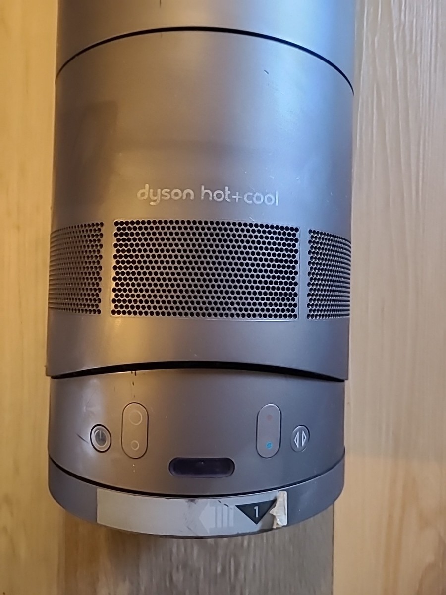 FOR PARTS Dyson AM04 Hot+Cool Fan Heater - Iron/Blue Heater Not