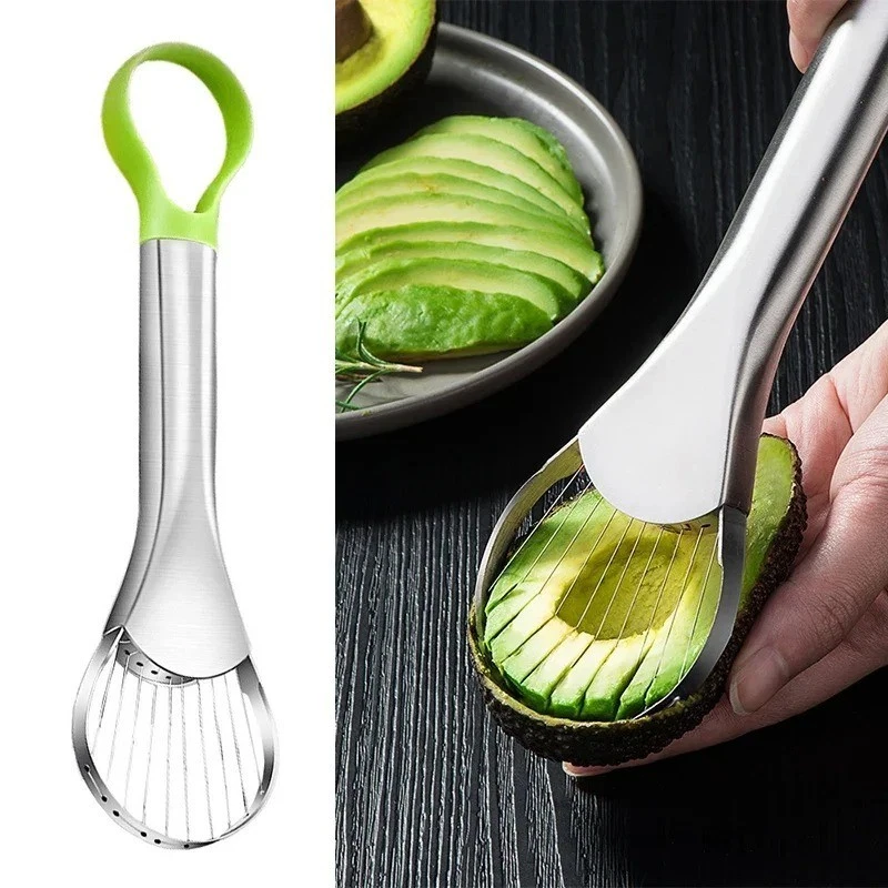 Avocado Slicer Tool – 2-in-1 Avocado Cutter & Saver | Stainless Steel Avocado Kn