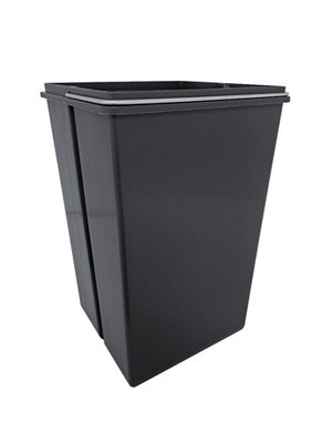 WESCO Ersatzeimer 15 L für Abfallsammler DOUBLE-BOY 410 X / 300-2, anthrazit ...
