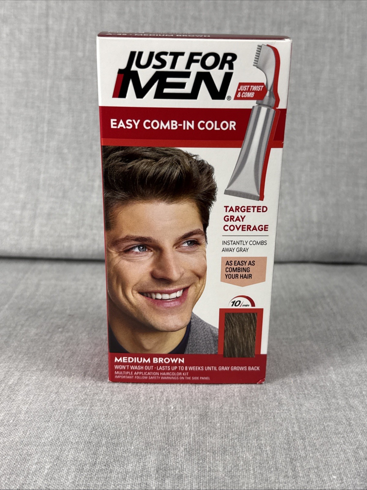 - Easy Comb-in A-35 Medium Brown New In Box