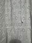 Time and Tru Girls White Eyelet Floral Shift Dress V-Neck Cap Sleeve S 4-6 — photo 3