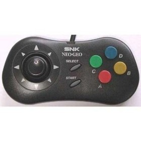 SNK Neo Geo Controller Pad for Original NeoGeo CD Black Game From Japan