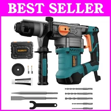 Heavy Duty Rotary Hammer Drill with Safety Clutch