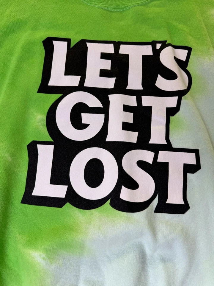 Sudadera Lets Get Lost Tie-Dye Mediana Foto 2 de 4