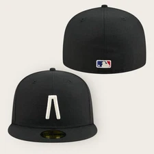 Fear of God Athletics ALT MLB Hat NEW Fitted 59Fifty Cap Black Essentials