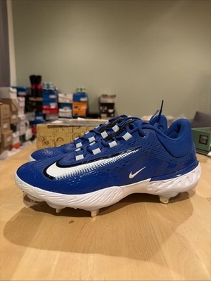 Nike Alpha Huarache Elite 4 Metal Baseball Cleats White Deep  display picture 3