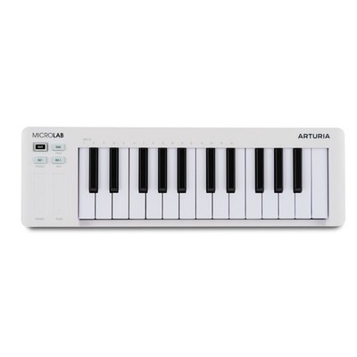Arturia MicroLab Mk3 White - Midi Keyboard