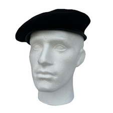 Black British Army Nato Issued Wool Beret Royal Tank Regiment Various Sizes