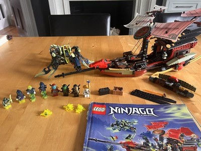 LEGO NINJAGO Final Flight of Destiny's Bounty 70738 In 2015 Used W/Manual No Box