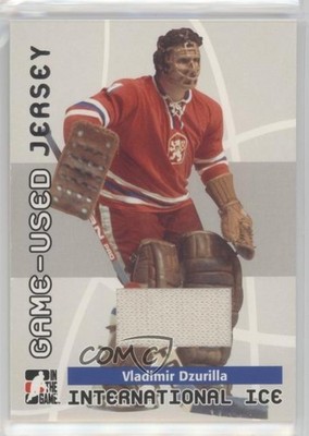 2006 In the Game-Used International Ice Signature Series Vladimir Dzurilla 1pc9