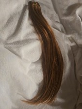 Full Shine Weft Extensions 20 Inch 105g Copper Human Hair