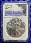 2015_ NGC _ Silver Eagle S$1 _ MS69_ FIRST RELEASES_ #3982247-004