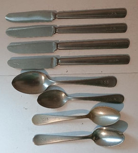 us navy スプーンバングル　usn Us Navy Silverware | eBay