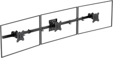 Triple Monitor Wall Mount for 17 to 32 Inch, Computer Monitor Arm for 3 Screens,