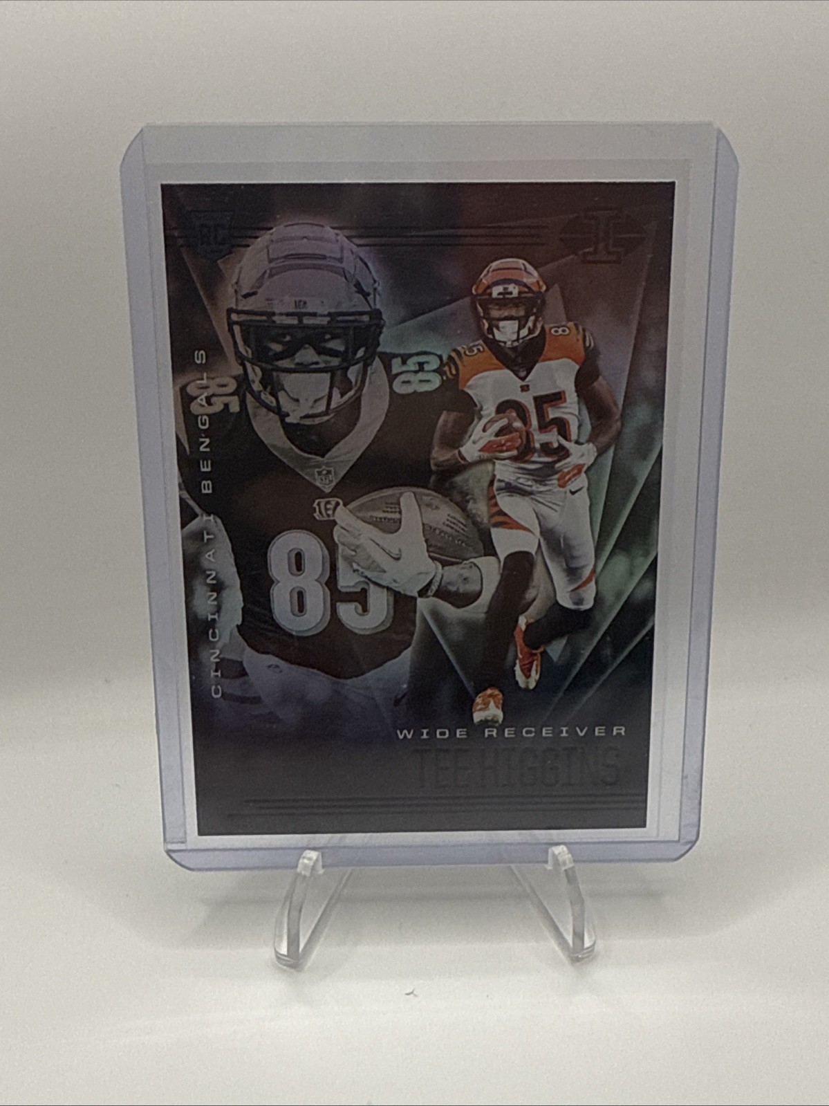 2020 Panini Illusions Sapphire RC Tee Higgins #21