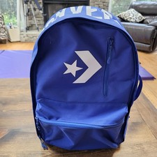 Zaino Converse Street 22 10005969 One Star blu cordura tela zaino