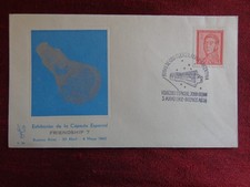 1962 - FDC - SPACE - ARGENTINA, VEHICULO ESPACIAL JOHN GLENN