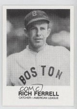 1983 TCMA Renata Galasso 1933 All-Stars Rick Ferrell #25 HOF 0ps8