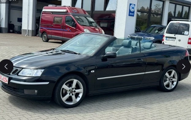 Saab 9-3 Cabrio 2.0t Vector Automatik · 1. Hand Topzustand - Bild 1 von 4