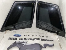 1987-1993 Ford Mustang LX Notchback Coupe  Quarter Glass Carlite OEM Foxbody DP3