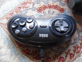 Sega Genesis Console Model 1, Spider-Man game, 6-button controller TESTED!